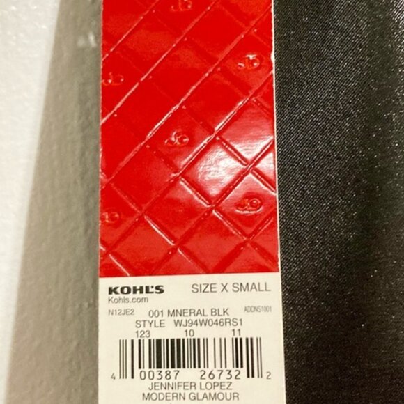 JENNIFER LOPEZ Black Sexy Trapeze Halter Top Shimmery Blouse Womens XS - Picture 15 of 16